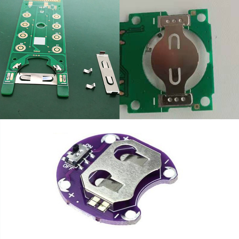How to solder and use the SMD battery holder on PCB ?