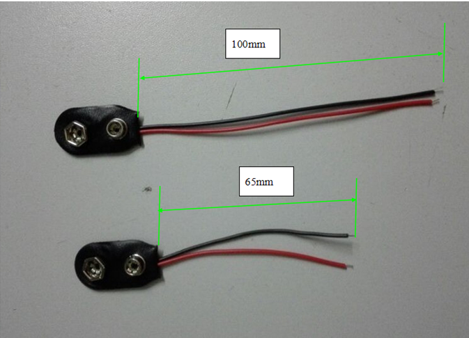 HY9-1  9v battery snap/connector/Clip I type