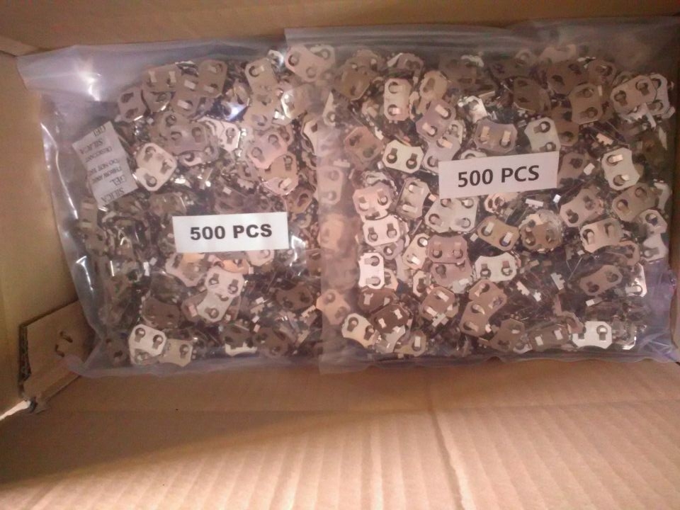 SMT CR2032 BK-912-1 hardware battery holder clip in bulk packing