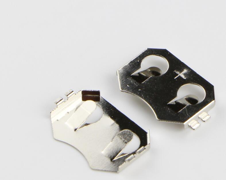 SMT CR2032 BK-912-1 hardware battery holder clip in bulk packing