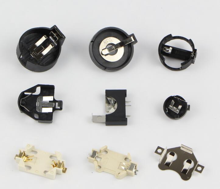 CR927 CR1220 CR1225 CR1616 CR1632 CR2032 CR2430 CR2450 CR2477 CR3032 hardware plastic battery holder clip contacts