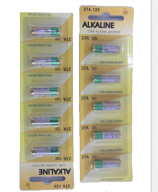 a23 23A LR23A 1028 dry alkaline battery in blister card packing